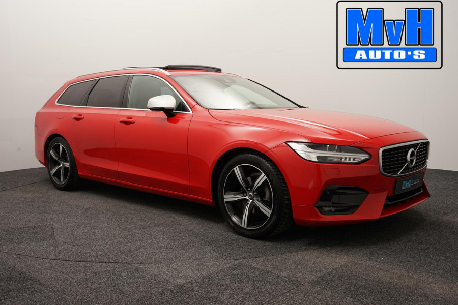 Volvo V90 2.0 D3 R-Design|PANO|TREKH|ORG.NL|CARPLAY|LED|ACC