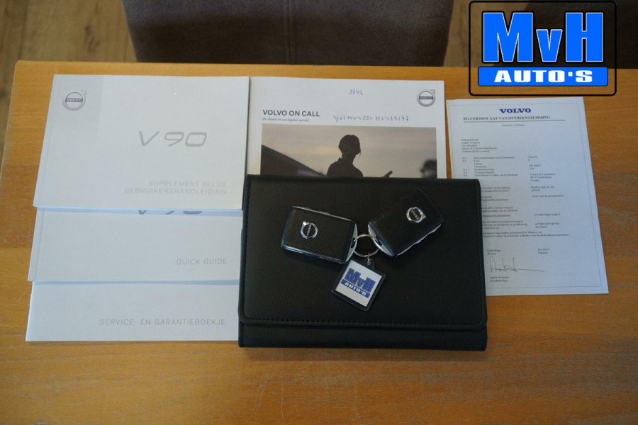 Volvo V90 2.0 D3 R-Design|PANO|TREKH|ORG.NL|CARPLAY|LED|ACC