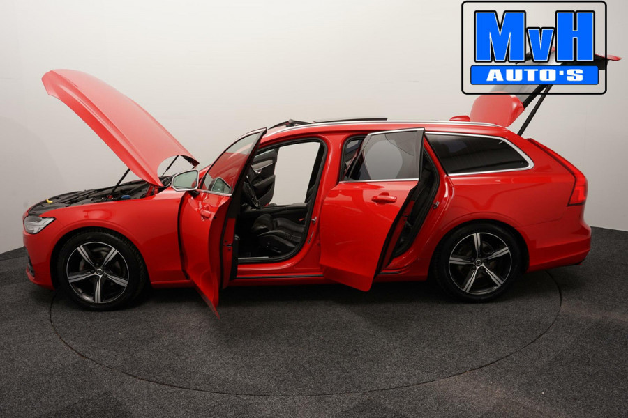 Volvo V90 2.0 D3 R-Design|PANO|TREKH|ORG.NL|CARPLAY|LED|ACC