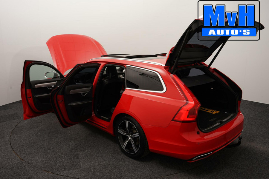 Volvo V90 2.0 D3 R-Design|PANO|TREKH|ORG.NL|CARPLAY|LED|ACC