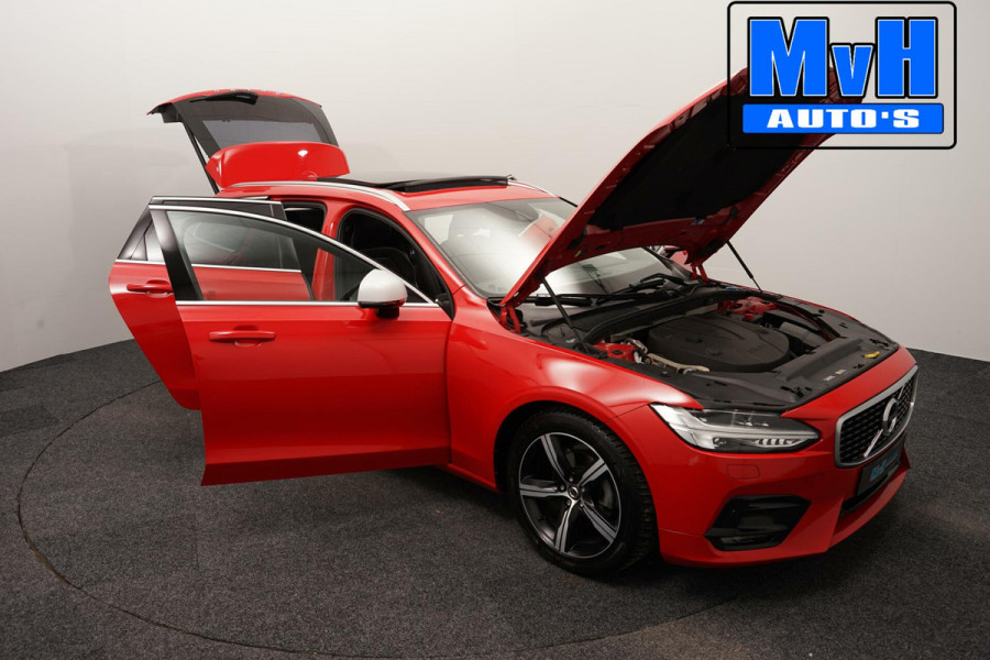 Volvo V90 2.0 D3 R-Design|PANO|TREKH|ORG.NL|CARPLAY|LED|ACC