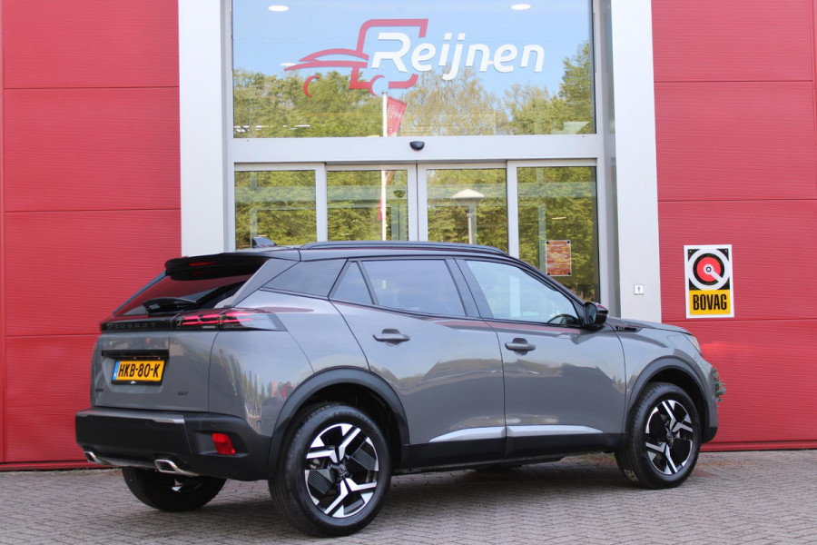 Peugeot 2008 1.2 130PK AUTOMAAT GT PACK | NAVIGATIE | FULL LED KOPLAMPEN | DRAADLOZE APPLE CARPLAY/ANDROID AUTO | ADAPTIVE CRUISE CONTROL | CAMERA VOOR + ACHTER | CLIMATE CONTROL | LICHTMETALEN VELGEN 17" | KEYLESS ENTRY/START | DAB+ RADIO | ALCANTARA/LEDEREN BEKLEDING | ELEKTRISCH BEDIENBARE BESTUURDERSSTOEL | DODEHOEK DETECTIE | PARKEERSENSOREN VOOR + ACHTER | STOEL VERWARMING | MASSAGE STOELEN |