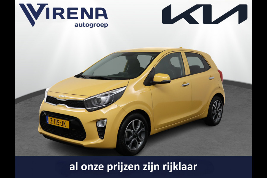 Kia Picanto 1.0 DPi DynamicPlusLine - Navigatie - Cruise Control - Climate Control - Lichtmetalen Velgen - Apple/Android Carplay - Fabrieksgarantie Tot 2031