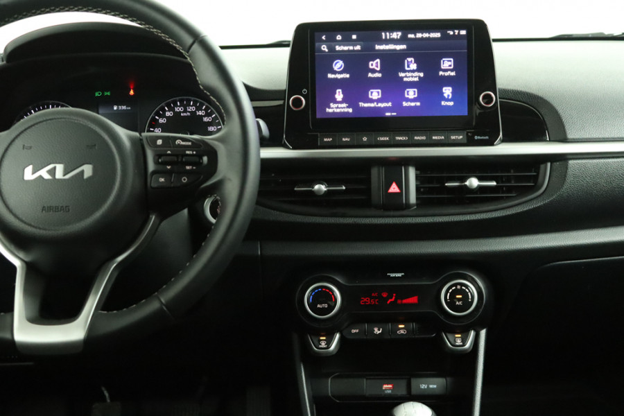 Kia Picanto 1.0 DPi DynamicPlusLine - Navigatie - Cruise Control - Climate Control - Lichtmetalen Velgen - Apple/Android Carplay - Fabrieksgarantie Tot 2031