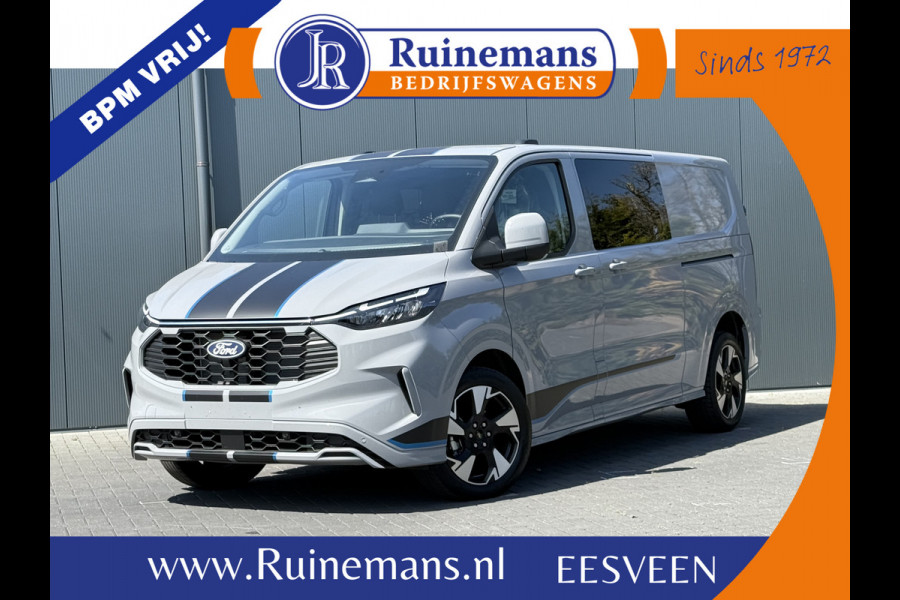 Ford Transit Custom 2.0 TDCI 170 PK AUTOMAAT / L2H1 / Limited Sport / 6 PERS DUBBEL CABINE / 2x SCHUIFDEUR / CAMERA / 6 PERSOONS