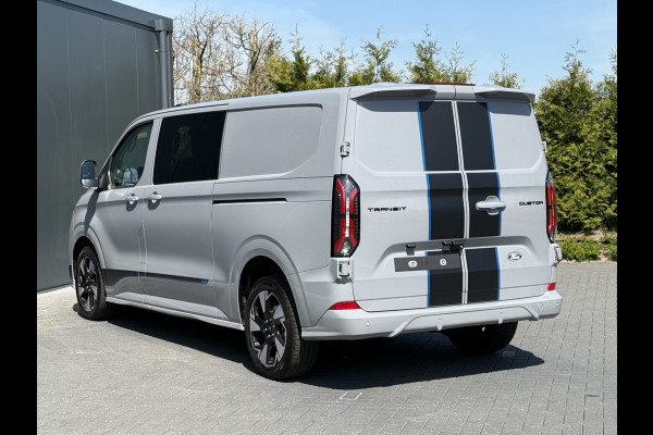 Ford Transit Custom 2.0 TDCI 170 PK AUTOMAAT / L2H1 / Limited Sport / 6 PERS DUBBEL CABINE / 2x SCHUIFDEUR / CAMERA / 6 PERSOONS