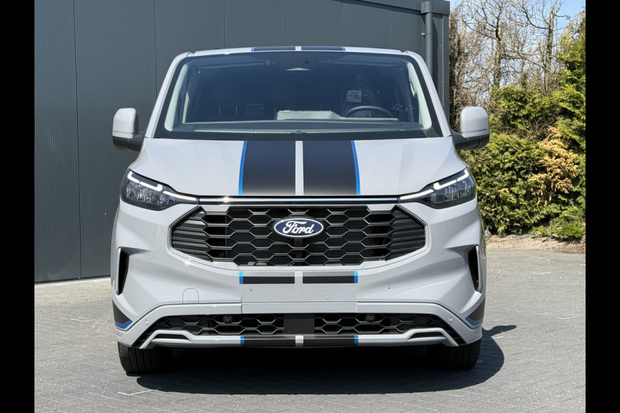 Ford Transit Custom 2.0 TDCI 170 PK AUTOMAAT / L2H1 / Limited Sport / 6 PERS DUBBEL CABINE / 2x SCHUIFDEUR / CAMERA / 6 PERSOONS
