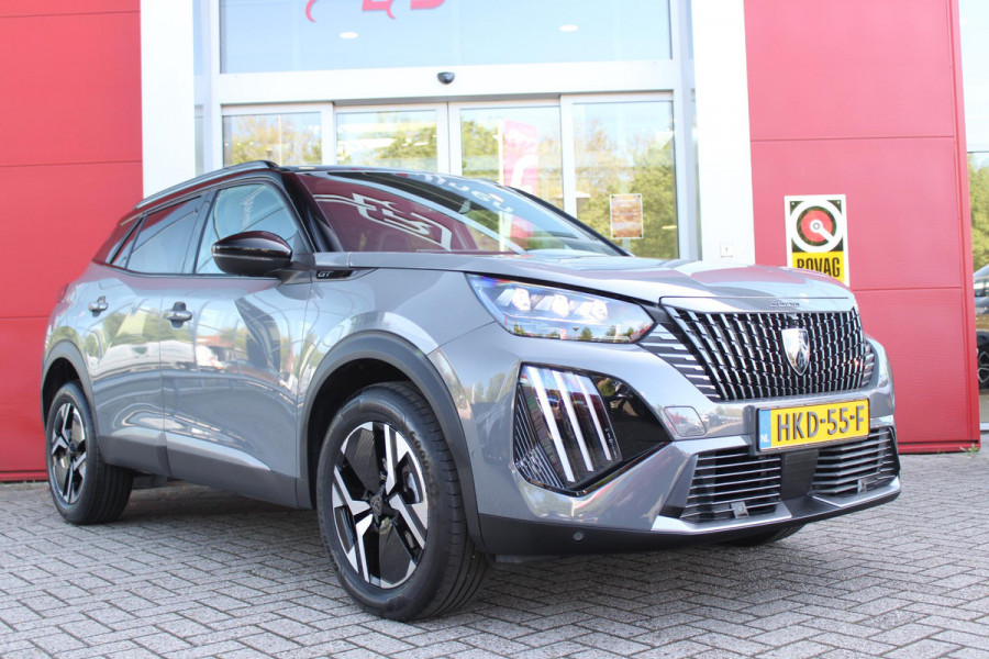 Peugeot 2008 1.2 130PK AUTOMAAT GT PACK | NAVIGATIE | FULL LED KOPLAMPEN | DRAADLOZE APPLE CARPLAY/ANDROID AUTO | ADAPTIVE CRUISE CONTROL | CAMERA VOOR + ACHTER | CLIMATE CONTROL | LICHTMETALEN VELGEN 17" | KEYLESS ENTRY/START | DAB+ RADIO | ALCANTARA/LEDEREN BEKLEDING | ELEKTRISCH BEDIENBARE BESTUURDERSSTOEL | DODEHOEK DETECTIE | PARKEERSENSOREN VOOR + ACHTER | STOEL VERWARMING | MASSAGE STOELEN |