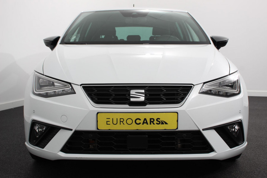 Seat Ibiza 1.0 TSI 110 pk Automaat FR Navigatie Apple Carplay/Android Auto Adaptive Cruise Control Stoelverwarming Full LED Parkeersensoren Camera Virtual Cockpit Keyless Go
