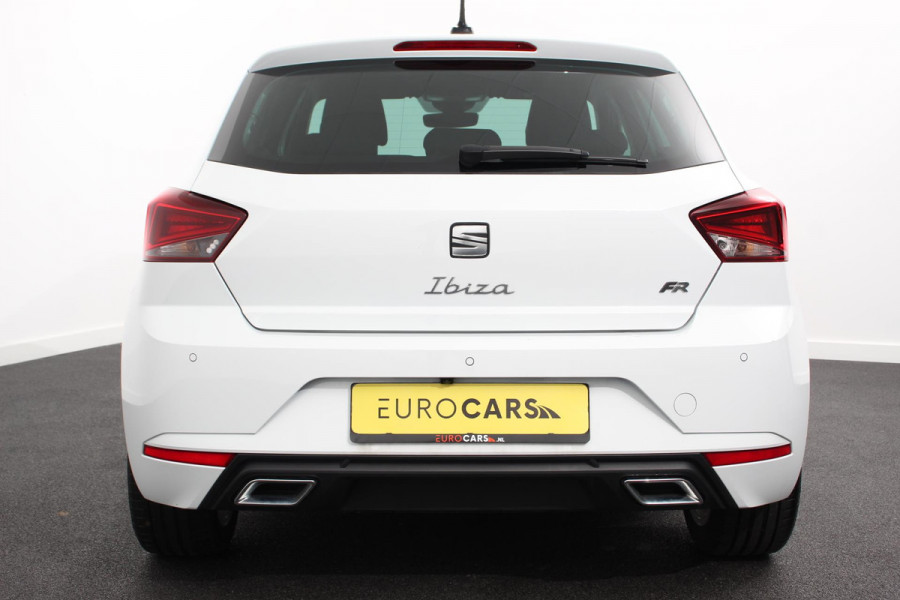 Seat Ibiza 1.0 TSI 110 pk Automaat FR Navigatie Apple Carplay/Android Auto Adaptive Cruise Control Stoelverwarming Full LED Parkeersensoren Camera Virtual Cockpit Keyless Go
