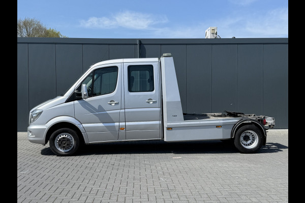 Mercedes-Benz Sprinter 519 3.0 CDI V6 E6 WB 433 / BE-TREKKER 8 TONS / 1e EIG ALS NIEUW / AUTOMAAT / DUBBEL CABINE / AIRCO / CRUISE / NAVI / XENON