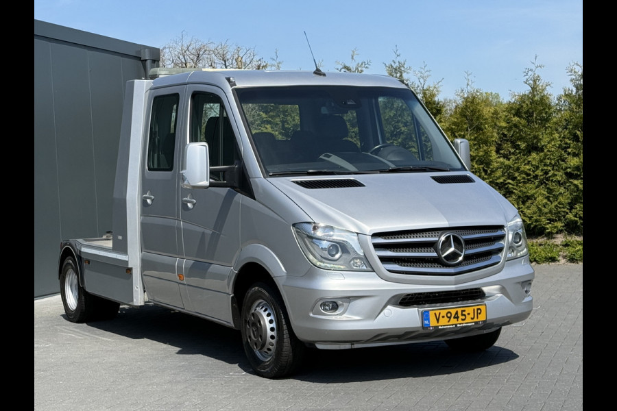 Mercedes-Benz Sprinter 519 3.0 CDI V6 E6 WB 433 / BE-TREKKER 8 TONS / 1e EIG ALS NIEUW / AUTOMAAT / DUBBEL CABINE / AIRCO / CRUISE / NAVI / XENON