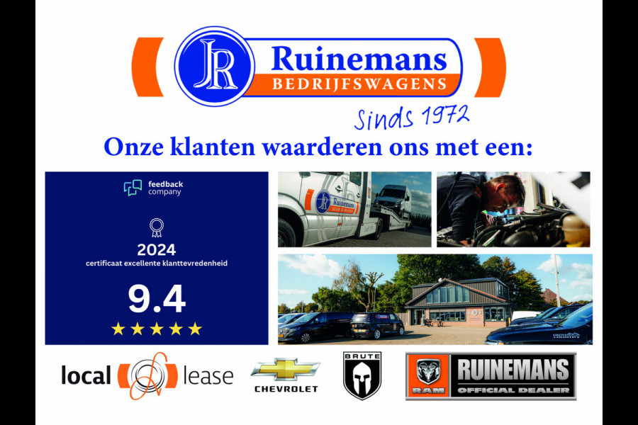 Mercedes-Benz Sprinter 519 3.0 CDI V6 E6 WB 433 / BE-TREKKER 8 TONS / 1e EIG ALS NIEUW / AUTOMAAT / DUBBEL CABINE / AIRCO / CRUISE / NAVI / XENON