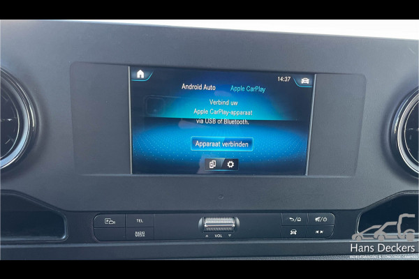 Mercedes-Benz Sprinter 316 L2H2 Zwart MBUX Trekhaak 3500kg 163pk Airco BPM Vrij
