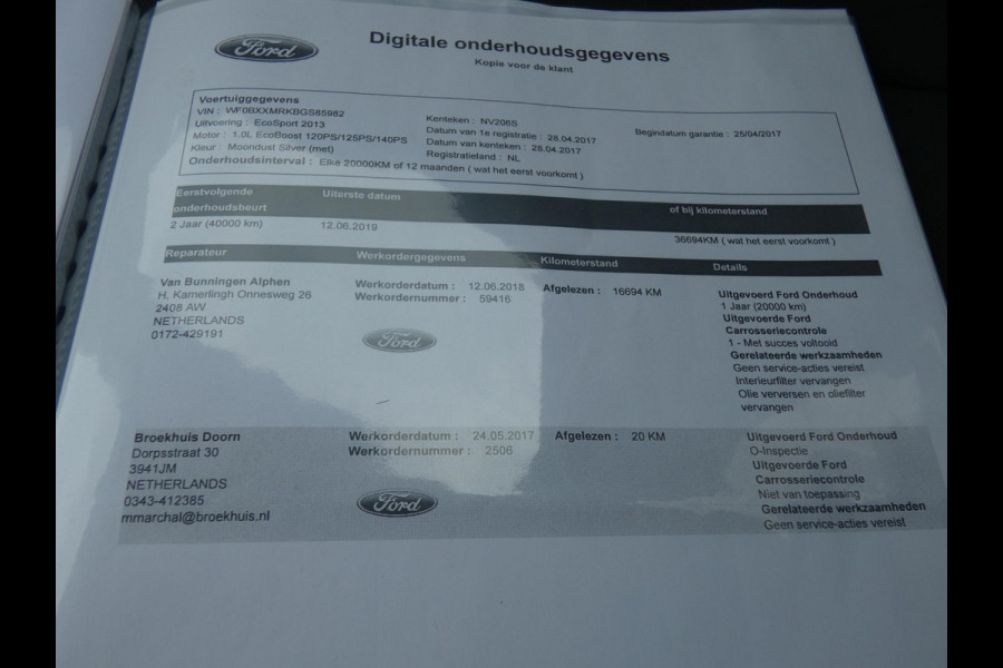 Ford EcoSport 1.0 EcoBoost Titanium