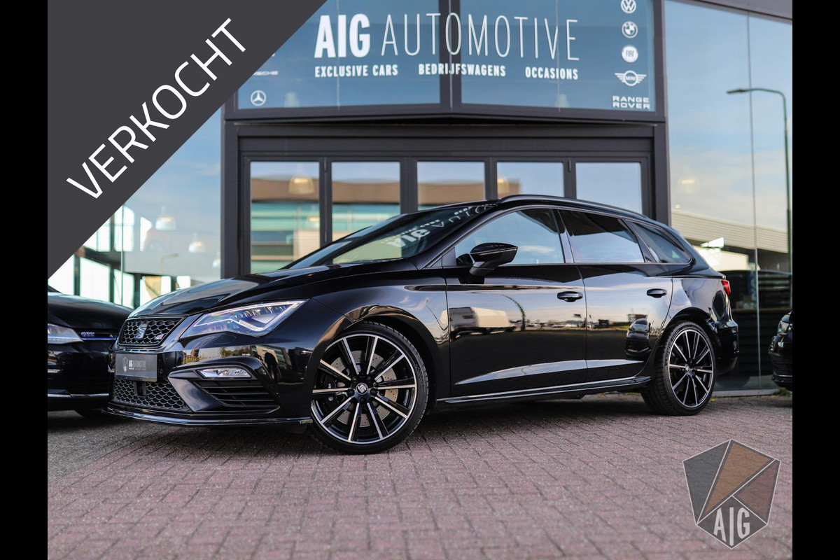 Seat León ST 2.0 TSI CUPRA 300 | Keyless | Leder | Elektr. Stoel | Pano | Alarm Seat León ST 2.0 TSI CUPRA 300 | Keyless | Leder | Elektr. Stoel | Pano | Alarm