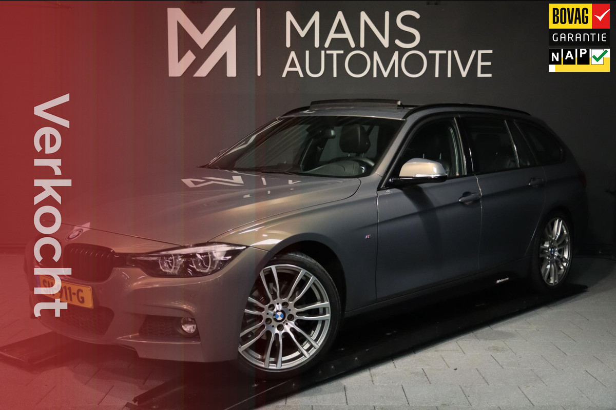 BMW 3 Serie Touring 320i M Sport Shadow / PANODAK / LEDER / NAVI / STOELVERW / 19'' BMW 3 Serie Touring 320i M Sport Shadow / PANODAK / LEDER / NAVI / STOELVERW / 19''