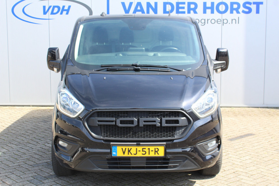 Ford Transit Custom 300 2.0-130pk TDCI L2H1 Limited AUTOMAAT ! Keurige nette en luxe Ford Transit Custom, slechts 47.000km !. Airco, schuifdeur li+re, LM wielen, stoel-, spiegel- en voorraamverw., side en lane assist, 3-zits, navigatie, telefoonvoorb., camera, pdc v+a, cruise cntrl etc.