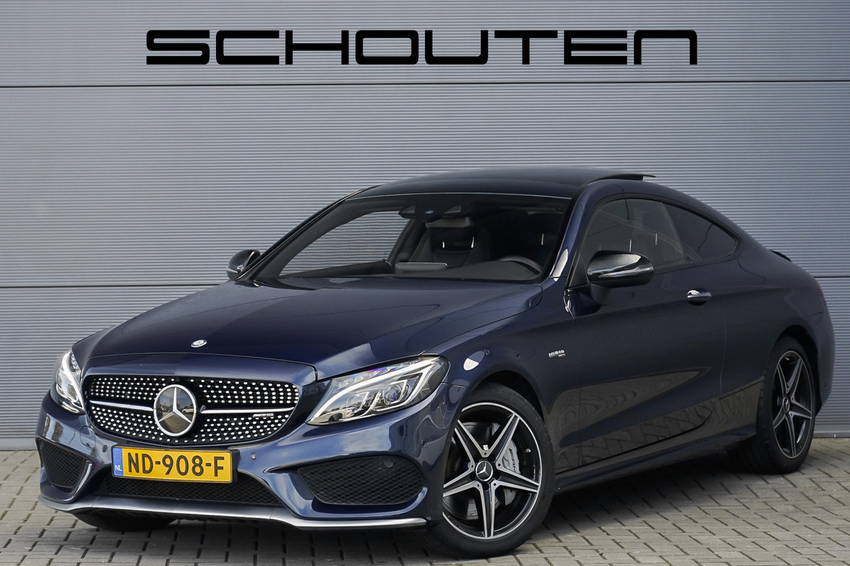 Mercedes-Benz C-Klasse Coupé AMG 43 4MATIC Pano Burmester Ambiente Distronic Mercedes-Benz C-Klasse Coupé AMG 43 4MATIC Pano Burmester Ambiente Distronic