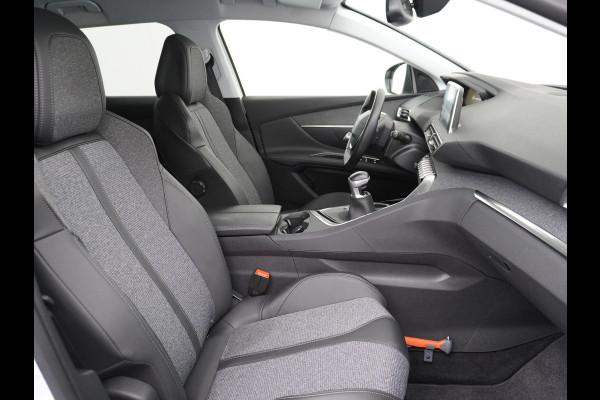 Peugeot 3008 T131PK Blue Premium Apple Carplay Android Auto 360°Camera Lmv 19" Cruise Control Navi Ecc Pdc Dab Regen-Lichtsensor Keyless Led Privacy Glas Visio park 1 Draadloze telefoonlader Rijstrooksensor Verkeersbord detectie Pack City Origineel Nederlandse Auto