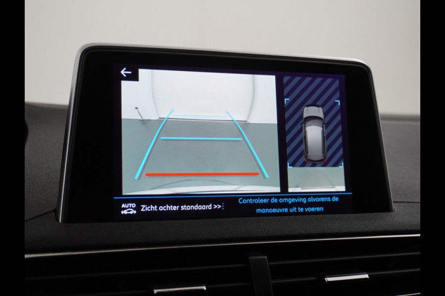 Peugeot 3008 T131PK Blue Premium Apple Carplay Android Auto 360°Camera Lmv 19" Cruise Control Navi Ecc Pdc Dab Regen-Lichtsensor Keyless Led Privacy Glas Visio park 1 Draadloze telefoonlader Rijstrooksensor Verkeersbord detectie Pack City Origineel Nederlandse Auto