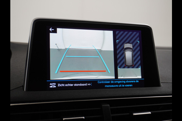 Peugeot 3008 T131PK Blue Premium Apple Carplay Android Auto 360°Camera Lmv 19" Cruise Control Navi Ecc Pdc Dab Regen-Lichtsensor Keyless Led Privacy Glas Visio park 1 Draadloze telefoonlader Rijstrooksensor Verkeersbord detectie Pack City Origineel Nederlandse Auto