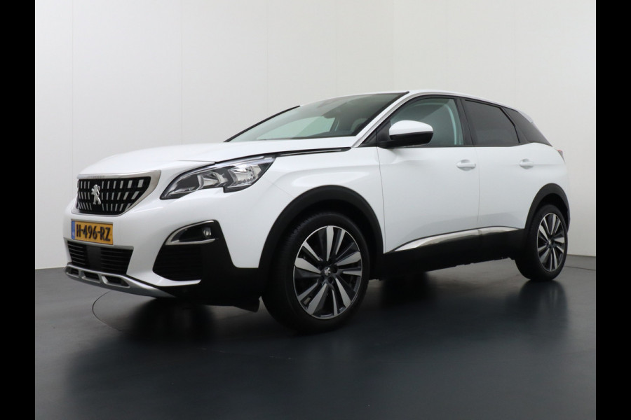 Peugeot 3008 T131PK Blue Premium Apple Carplay Android Auto 360°Camera Lmv 19" Cruise Control Navi Ecc Pdc Dab Regen-Lichtsensor Keyless Led Privacy Glas Visio park 1 Draadloze telefoonlader Rijstrooksensor Verkeersbord detectie Pack City Origineel Nederlandse Auto