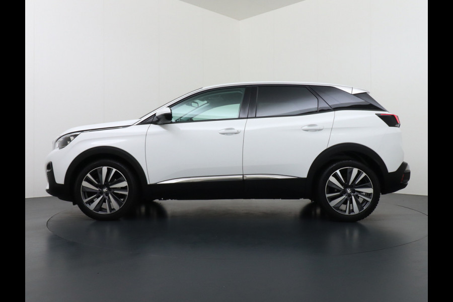 Peugeot 3008 T131PK Blue Premium Apple Carplay Android Auto 360°Camera Lmv 19" Cruise Control Navi Ecc Pdc Dab Regen-Lichtsensor Keyless Led Privacy Glas Visio park 1 Draadloze telefoonlader Rijstrooksensor Verkeersbord detectie Pack City Origineel Nederlandse Auto