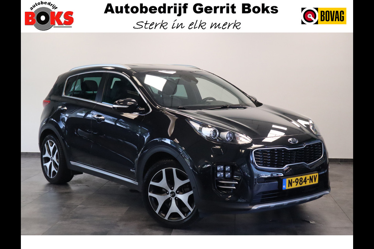 Kia Sportage 1.6 T-GDI 4WD GT-Line PlusLine Navigatie Volleder Cruise Control 19LMV Flipper stuurbediening Kia Sportage 1.6 T-GDI 4WD GT-Line PlusLine Navigatie Volleder Cruise Control 19LMV Flipper stuurbediening