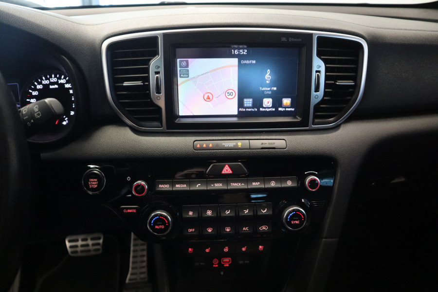 Kia Sportage 1.6 T-GDI 4WD GT-Line PlusLine Navigatie Volleder Cruise Control 19LMV Flipper stuurbediening
