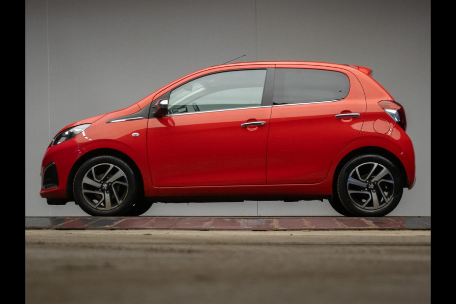Peugeot 108 1.0 e-VTi Allure TOP! Sport (CABRIO,NAVI,STOELVERWARMING,CAMERA,BLUETOOTH,LED,LEDER,GETINT,LM VELGEN,NETTE STAAT)