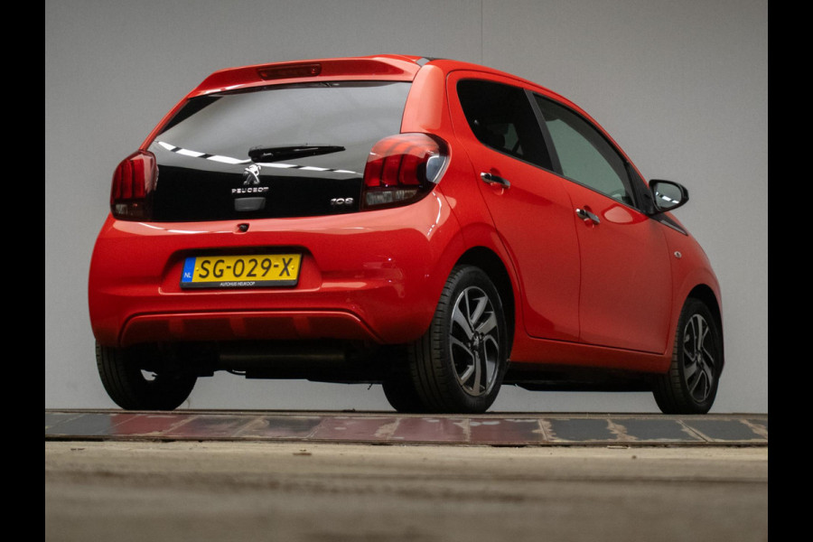 Peugeot 108 1.0 e-VTi Allure TOP! Sport (CABRIO,NAVI,STOELVERWARMING,CAMERA,BLUETOOTH,LED,LEDER,GETINT,LM VELGEN,NETTE STAAT)