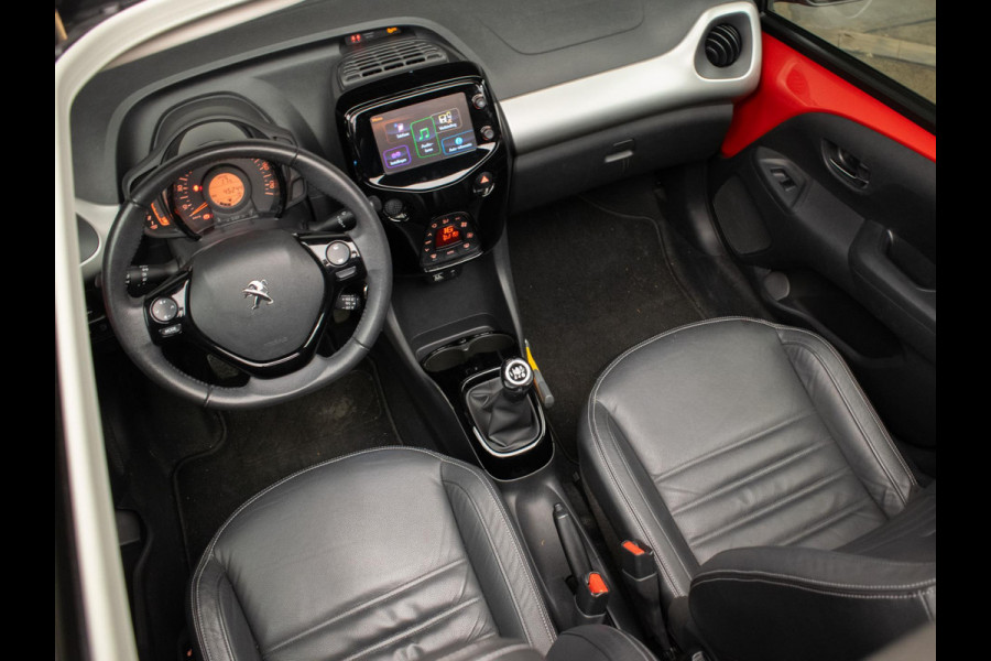 Peugeot 108 1.0 e-VTi Allure TOP! Sport (CABRIO,NAVI,STOELVERWARMING,CAMERA,BLUETOOTH,LED,LEDER,GETINT,LM VELGEN,NETTE STAAT)