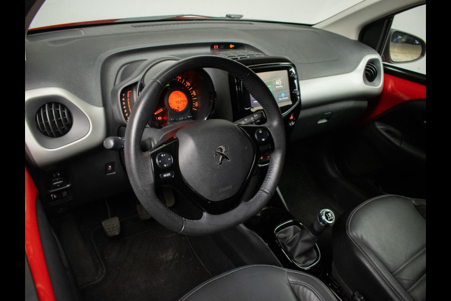 Peugeot 108 1.0 e-VTi Allure TOP! Sport (CABRIO,NAVI,STOELVERWARMING,CAMERA,BLUETOOTH,LED,LEDER,GETINT,LM VELGEN,NETTE STAAT)