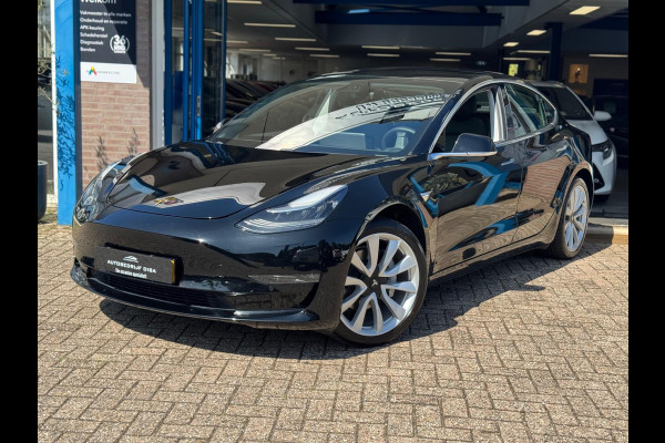 Tesla Model 3 Long Range AWD 75 kWh 2019 ZWART NAVI NAP BTW!
