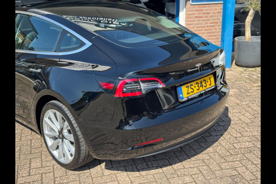 Tesla Model 3 Long Range AWD 75 kWh 2019 ZWART NAVI NAP BTW!