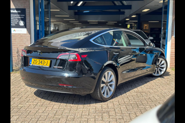 Tesla Model 3 Long Range AWD 75 kWh 2019 ZWART NAVI NAP BTW!