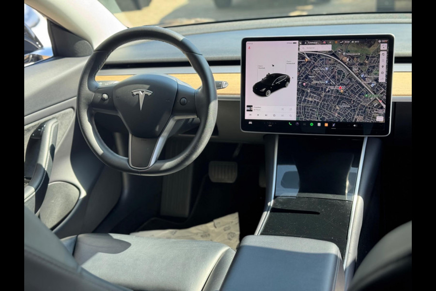 Tesla Model 3 Long Range AWD 75 kWh 2019 ZWART NAVI NAP BTW!