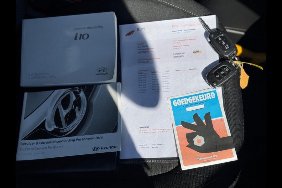 Hyundai i10 1.0i Comfort 2019 WIT AIRCO NAP APK BTW 1e Eig!