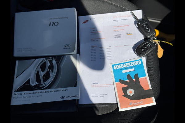 Hyundai i10 1.0i Comfort 2019 WIT AIRCO NAP APK BTW 1e Eig!