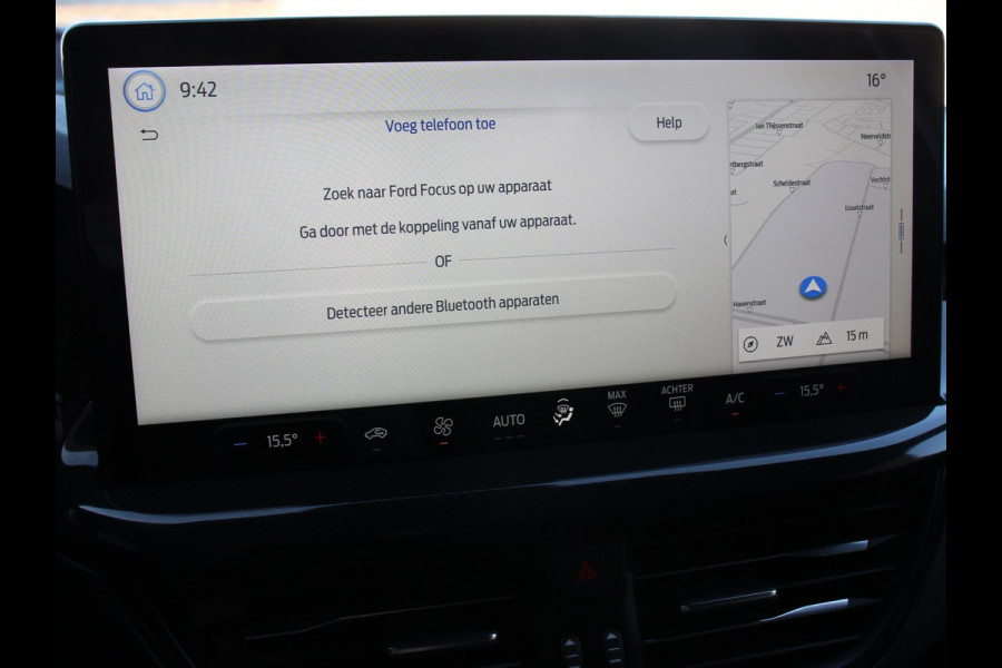 Ford FOCUS Wagon 1.0 125pk Hybrid ST Line Navigatie Climate Control Led Dab Camera Parkeer sensoren Cruise Control Lichtmetalen velgen