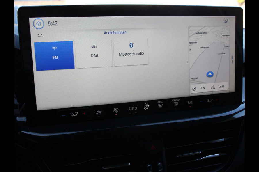 Ford FOCUS Wagon 1.0 125pk Hybrid ST Line Navigatie Climate Control Led Dab Camera Parkeer sensoren Cruise Control Lichtmetalen velgen