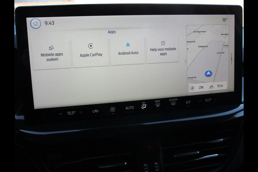Ford FOCUS Wagon 1.0 125pk Hybrid ST Line Navigatie Climate Control Led Dab Camera Parkeer sensoren Cruise Control Lichtmetalen velgen
