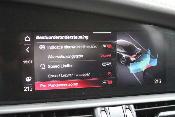 Alfa Romeo Giulia 2.0 T 280PK GME AWD VELOCE | ROSSO ETNA | SPERDIFFERENTIEEL Q4 | HARMAN KARDON BEAUTIFUL SOUND PACK 900W INCLUSIEF LEDEREN DASHBOARD | ALARM SYSTEEM | RIJASSISTENPAKKET | DODEHOEK DETECTIE | ELEKTRISCH BEDIENBARE VOORSTOELEN MET GEHEUGEN FUNCTIE | LEDEREN BEKLEDING | ZWARTE HEMELBEKLEDING | FULL LED MATRIX KOPLAMPEN | NAVIGATIE | APPLE CARPLAY/ANDROID AUTO | PARKEERSENSOREN VOOR EN ACHTER | 19" "5 PETALS " LICHTMETALEN VELGEN | ROOD GESPOTEN REMKLAUWEN | ADAPTIVE CRUISE CONTROL | STOEL VERWARMING | STUUR VERWARMING | | KEYLESS ENTRY/START |