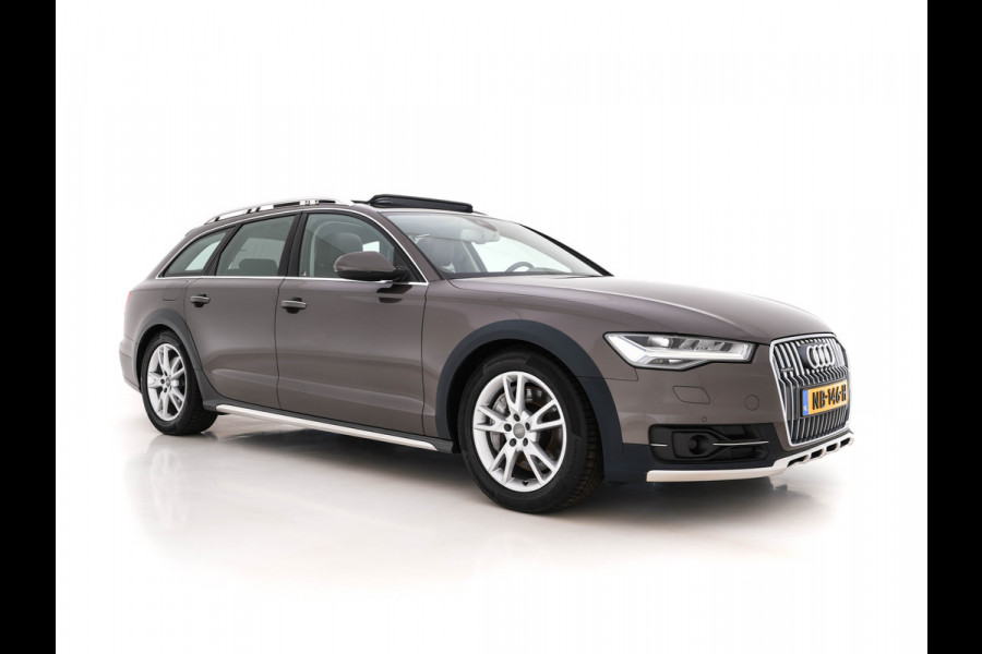 Audi A6 Allroad Quattro 3.0 TDI Bi-Turbo Edition Aut. *PANO | ADAPTIVE-CRUISE | FULL-LEATHER | FULL-LED | BLINDSPOT | MEMORY-PACK | BOSE-SURROUND | CAMERA | NAVI-FULLMAP | SPORT-SEATS  | ECC | HEATED-SEATS | SHIFT-PADDLES | TOWBAR | 18''ALU