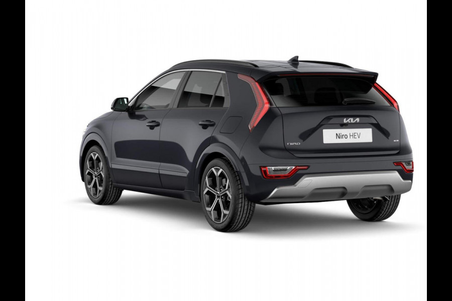 Kia Niro 1.6 GDi Hybrid ExecutiveLine ANWB Private Lease v.a. € 535,- | Snelle Levering | Schuif/Kanteldak | Stoel&Stuur Verwarming | Harman Kardon | 18'' lichtmetaal | Draadloos opladen smartphone