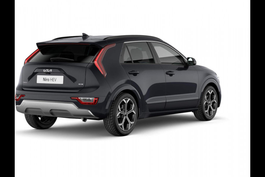 Kia Niro 1.6 GDi Hybrid ExecutiveLine ANWB Private Lease v.a. € 535,- | Snelle Levering | Schuif/Kanteldak | Stoel&Stuur Verwarming | Harman Kardon | 18'' lichtmetaal | Draadloos opladen smartphone