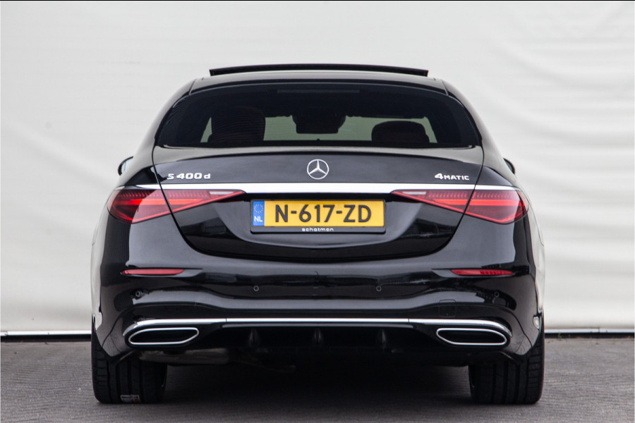 Mercedes-Benz S-Klasse 400d 4MATIC AMG Exclusief, Achterasbesturing, Massage, 21"