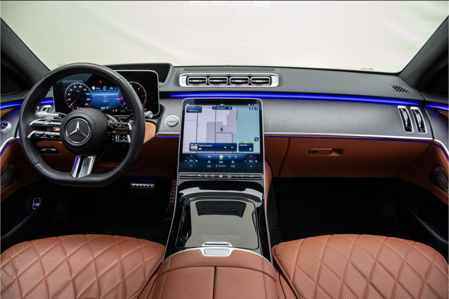 Mercedes-Benz S-Klasse 400d 4MATIC AMG Exclusief, Achterasbesturing, Massage, 21"