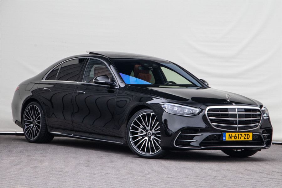 Mercedes-Benz S-Klasse 400d 4MATIC AMG Exclusief, Achterasbesturing, Massage, 21"